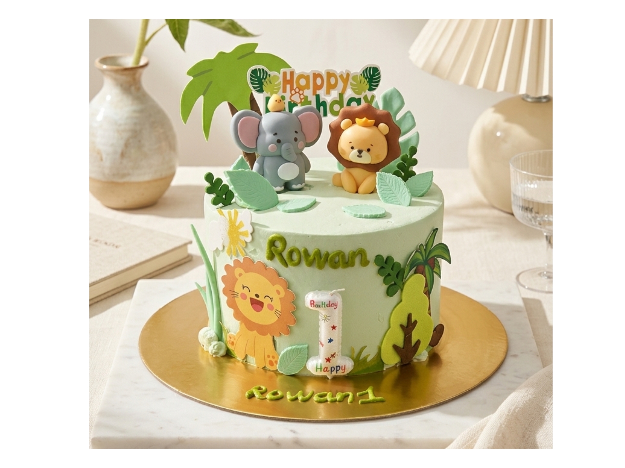 A custom celebration cake