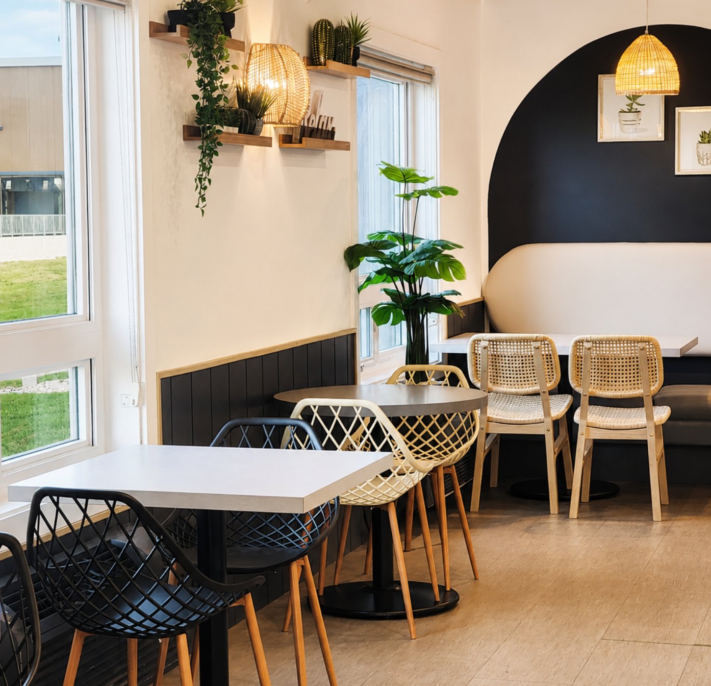 Inside Brewtopia Coffeehouse in Harbour Landing